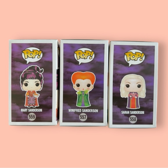 Funko Pop Hocus Pocus Sanderson Sisters set of 3 - Picture 3 of 4